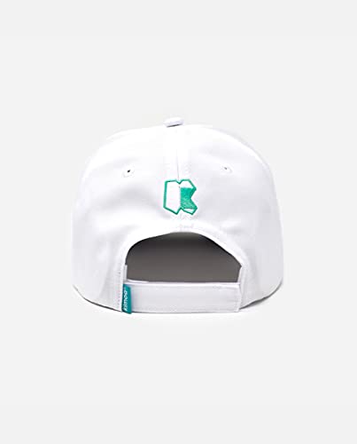 KIMOA Gorra Logo Blanco, Talla única