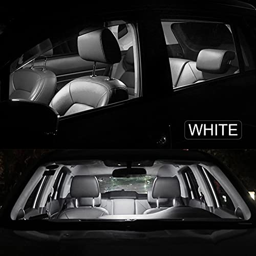 Kit de luz de matrícula de Lectura de Mapa de cúpula de Bombillas LED de Interior de Coche Canbus, para Toyota Land Cruiser 70 80 100 200 Prado 90 120 150 FJ