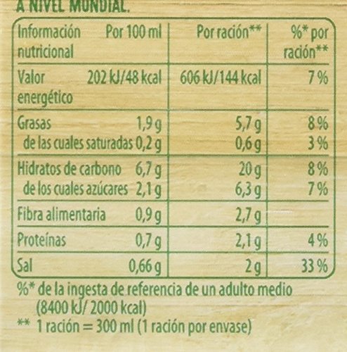 Knorr Las Clásicas Crema de Verduras Mediterráneas - Paquete de 12 x 300 ml - Total: 3600 ml