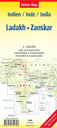 Ladakh - Zanskar - India (2017): CITY MAP: Leh