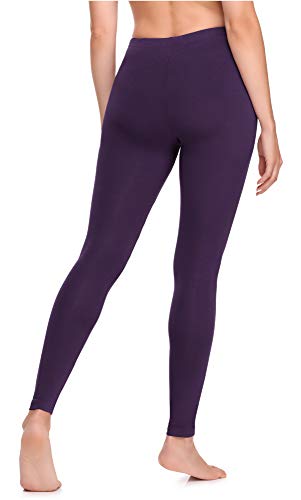 Ladeheid Leggins Largos Mallas Deportivas Mujer LA40-133 (Morado-2, M)