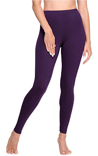 Ladeheid Leggins Largos Mallas Deportivas Mujer LA40-133 (Morado-2, M)