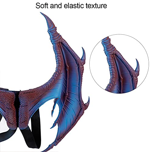 LeftSuper Dragon Wings and Tail Fiesta de Halloween Los niños Visten Dragon Wings Tail Toy