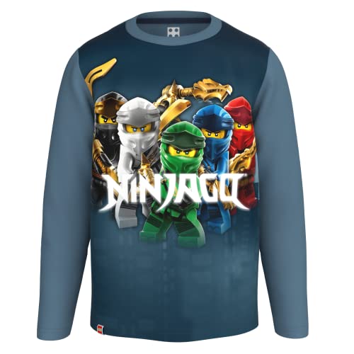 LEGO Ninjago Jungen Langarmshirt Camiseta, 531, 134 para Niños