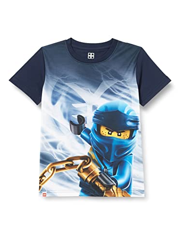 LEGO Ninjago Jungen T-Shirt Camiseta, 590, 116 para Niños