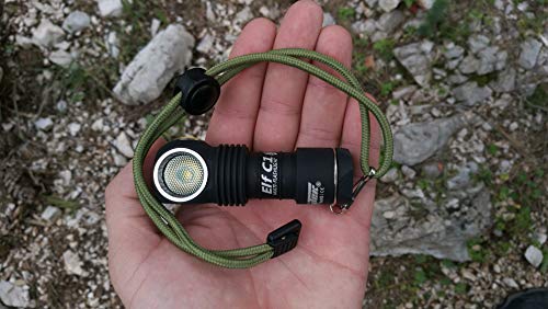 Linterna frontal LED Armytek Elf C1 blanco cálido Multifunción Recargable por Micro USB + Batería 18350 Li-Ion