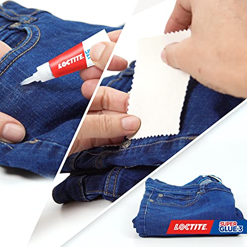 Loctite Limpia Pegamento, quita pegamento para corregir objetos mal pegados o despegar dedos, quita adhesivo para superficies manchadas o tinta, 1x5 g