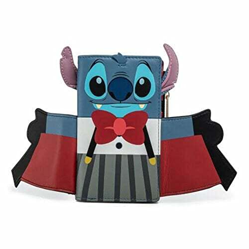 Loungefly Disney Vampire Stitch Bowtie Wallet