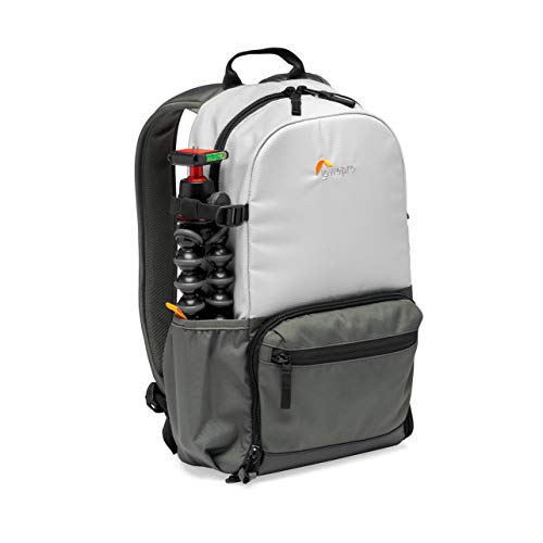 Lowepro LP37234-PWW - Mochila para cámara Ext. Truckee BP 150 LX, para Tablet 10", DSLR compacta/cámara sin espejo, Sony, Canon, Nikon, con 2º objetivo, Gimbal, Dron, DJI, Osmo, Mavic, gris claro