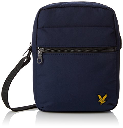 Lyle & Scott Bolso de artículos pequeños unisex con asa superior, azul (marino),