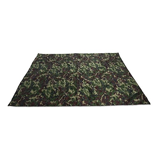 MAGT Tienda Impermeable Tarp, Multifuncional Shelter de Camuflaje, Mantas para pícnic, Camping Shelter Tarp Camuflaje portátil Camuflaje al Aire Libre portátil a Prueba de Lluvia Refugio Mat Tarp