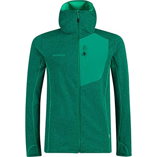 Mammut Chaqueta con Capucha Aconcagua Ml, Hombre, Light Emerald, M