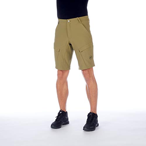 Mammut Zinal Pantalones Cortos, Hombre, Verde Oliva, 50