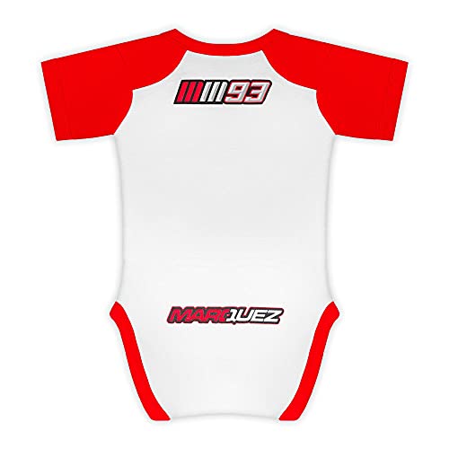 Marc Marquez Body 93 Blanco 9/12 Meses