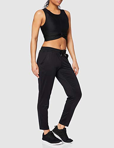 Marca Amazon - AURIQUE Joggers Clásicos Mujer, Negro (Black), 38, Label:S