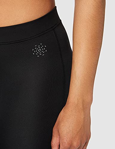 Marca Amazon - AURIQUE Leggings Deporte Petite Mujer, Negro (Black), 36, Label:XS