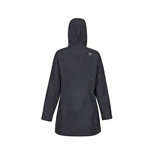 Marmot Wm's Essential Jacket Chubasqueros, Chaqueta Impermeable, A Prueba De Viento, Impermeable, Transpirable, Mujer, Black, M