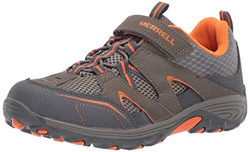 Merrell Boys' Trail Chaser JR Hiking Shoe, Gunsmoke, 8 Medium US Toddler