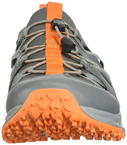 Merrell mens Synthetic Sandle HYDROTREKKER LTR SHANDAL, Black/Mint, 5 US