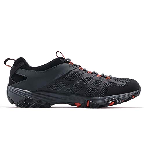 MERRELL MOAB FST 2 GTX, Zapatillas Tiempo Libre y Senderismo Hombre, Black/Granite (Multicolor), 48 EU