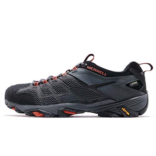 MERRELL MOAB FST 2 GTX, Zapatillas Tiempo Libre y Senderismo Hombre, Black/Granite (Multicolor), 48 EU