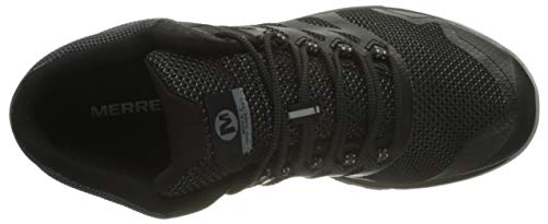 Merrell Nova 2 Mid GTX, Zapatillas para Caminar Hombre, Negro (Black), 41.5 EU