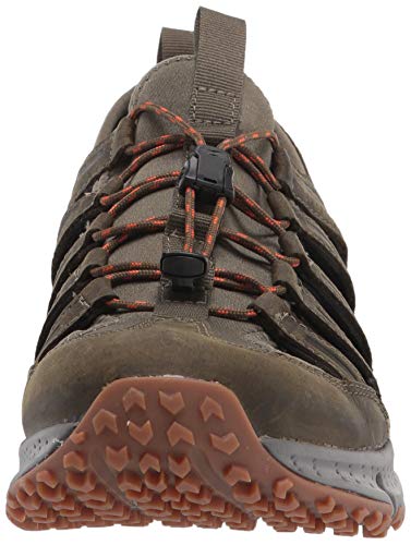 Merrell Sandle de cuero Hydrotrekker para hombre, verde (Oliva/pétalos de pincel.), 46.5 EU