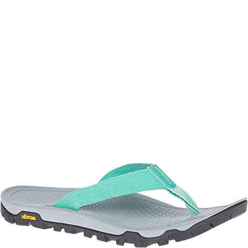 Merrell Women's Around Town Luxe Post Sandals, Wave, 7