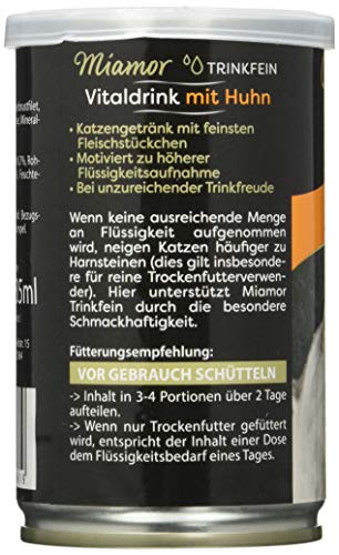 Miamor Trinkfein Vitaldrink mit Huhn 135 ml (Menge: 24 je Bestelleinheit)