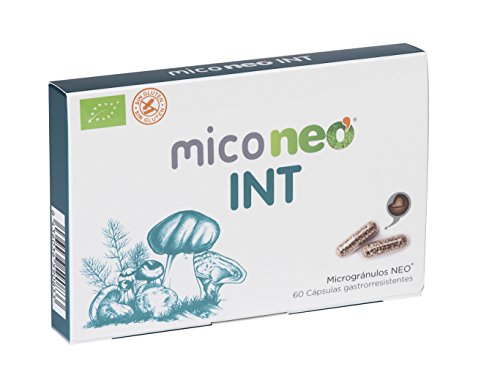 MICO NEO | INT | 60 Cápsulas | A Base de Achicoria, Shiitake, Melena de León y Seta de Cardo | Prebiótico Natural | Ayuda al Bienestar del Sistema Digestivo