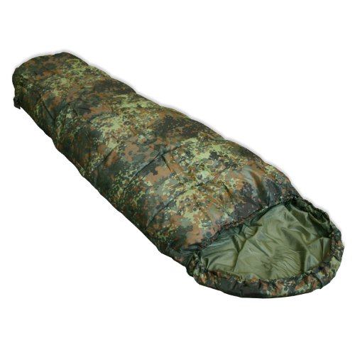 Mil-tec Flecktarn Camo - Saco de dormir de camuflaje