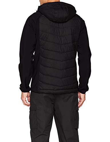 MILLET Hybrid Nanga Hoodie - Chaqueta térmica para hombre, Hombre, Chaqueta térmica., MIV8044, Negro , XS