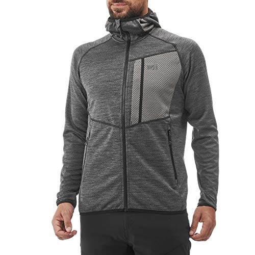 Millet - Lokka Hoodie II M - Chaqueta de regulación térmica para Hombre- Aproximación, Caminata, Trekking, Lifestyle - Negro