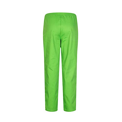 MISEMIYA - PANTALÓN Sanitarios Unisex Cintura ELÁSTICA Uniforme Laboral MÉDICO Enfermera Limpieza Veterinaria SANIDAD HOSTELERÍA- Ref.8312 - M, Verde Manzana