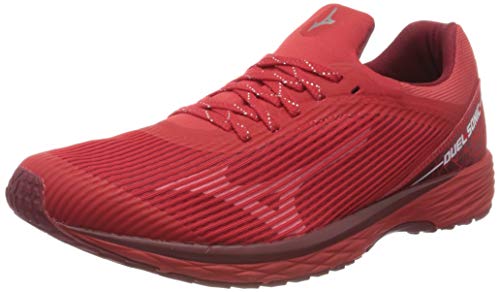 Mizuno Duel Sonic, Zapatillas de Running Hombre, Rojo (High Risk Red/Biking Red 56), 41 EU