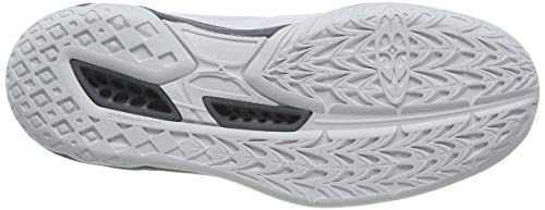 Mizuno Thunder Blade 2, Zapatos de Voleibol Mujer, Blanco (Wht/Dshadow/Aruba Blue 85), 42 EU