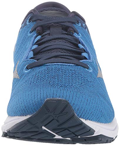 Mizuno Wave Rider 23 WAVEKNIT, Zapatillas para Correr Hombre, Campanula Vapor Azul, 40 EU