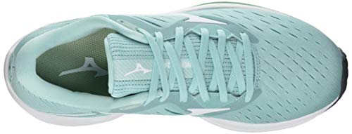 Mizuno Wave Rider 24, Zapatillas de Running Mujer, EggshellB/White/GrayedJ, 43 EU