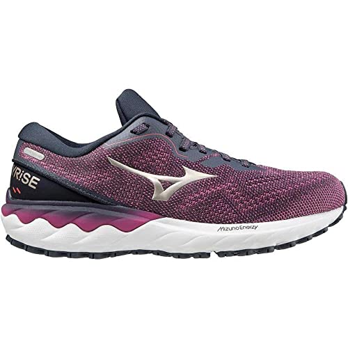 Mizuno Wave SKYRISE 2 (W), Zapatillas de Running Mujer, Ibis Rose/Platinum Gold/India Ink, 38.5 EU