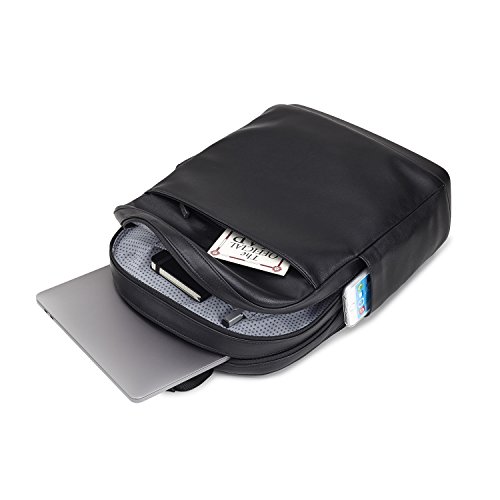 Moleskine - Mochila Clásica para Ordenador Portátil, iPad, Tablet de Hasta 15", Mochila para el Trabajo, Tamaño 43 x 33 x 14 cm, Negro