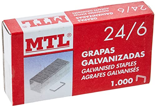 MTL 79180 - Pack de 1000 grapas galvanizadas