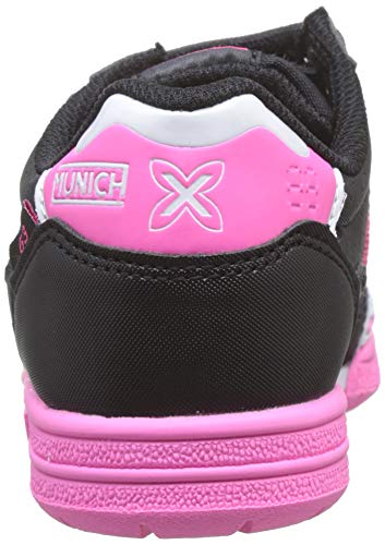 Munich G-3 Kid VCO Profit 14, Zapatillas de Deporte Niñas, Negro (Negro/Rosa 014), 30 EU