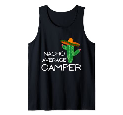 Nacho Camper Media - Funny Cinco De Mayo Camiseta sin Mangas