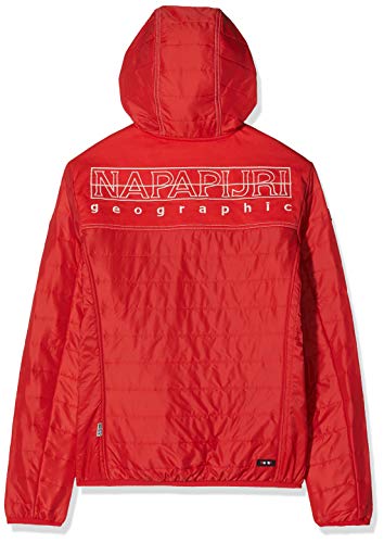 Napapijri Aric Sum Chaqueta, Rojo (Bright Red R471), Large para Hombre