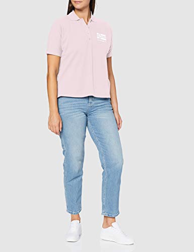 Napapijri Ehyamoli Polo, Rosa (Petal Pink P841), Small para Mujer