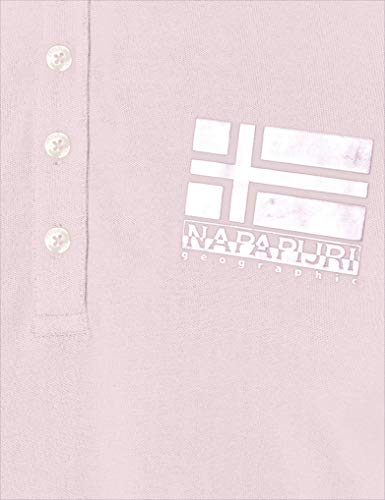 Napapijri Ehyamoli Polo, Rosa (Petal Pink P841), Small para Mujer