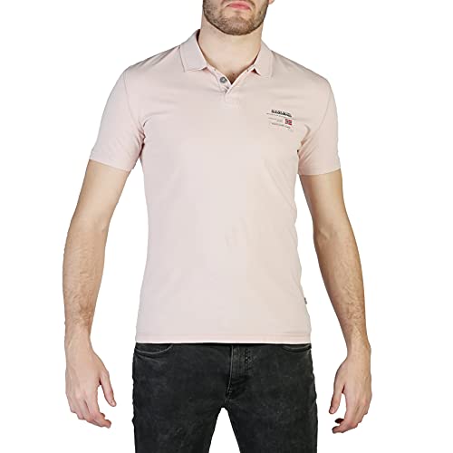 Napapijri N0YHQK Polo Hombre Rosa L