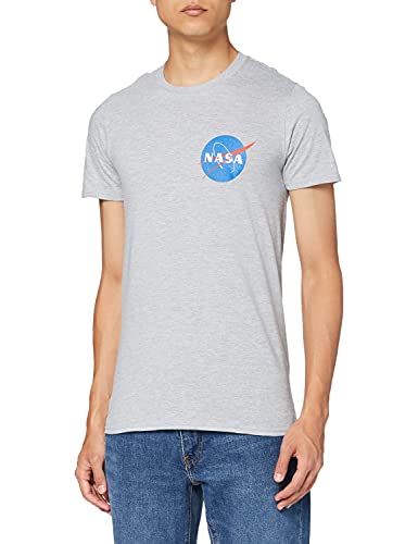 Nasa Core Logo Camiseta, Gris (Sports Grey SPO), X-Large para Hombre