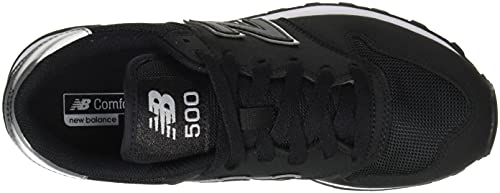 New Balance 500 Core, Zapatillas Mujer, Negro (Black), 42.5 EU