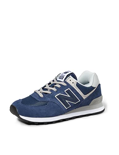 New Balance 574 Core', Basket Hombre, Negro (Black Iris), 44 EU